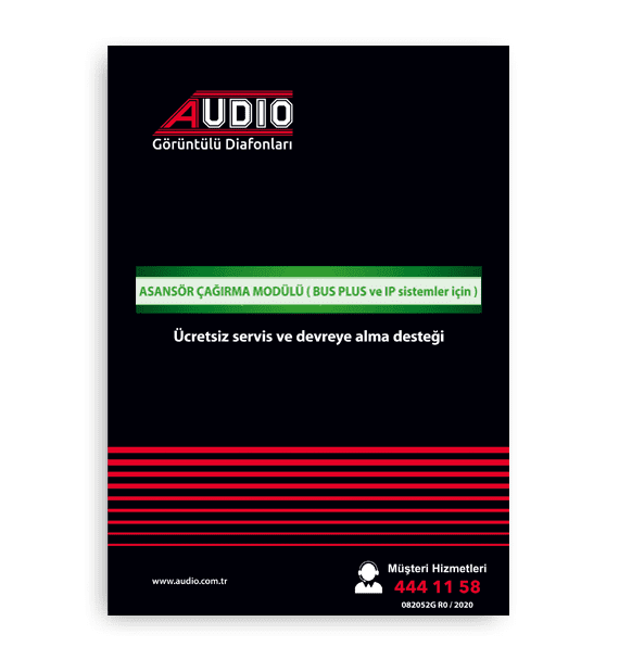Asansör Çağırma Modülü Bus Plus Ve IP Sistemler İçin