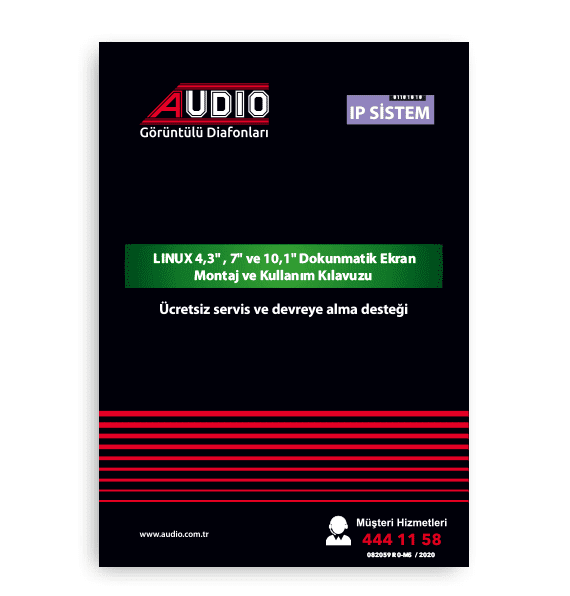 Linux 4.3 ve 7 Dokunmatik Ekran Montaj ve Kullanım Kılavuzu