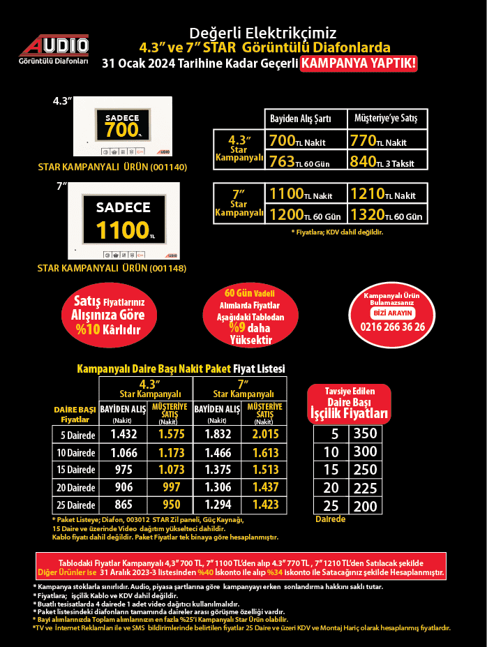 Elektrikçi Kampanya