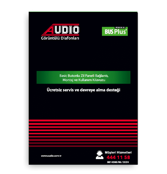 BASİC BUTONLU ZİL PANELİ BAĞLANTI