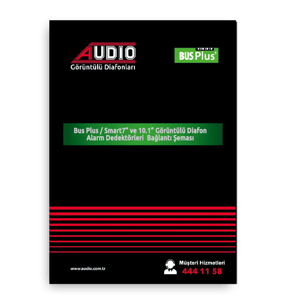 Bus Plus Smart7 ve 10.1Görüntülü Diafon kapak