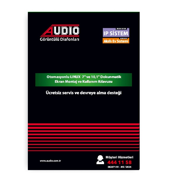 otomasyonlu linux 7 ve 10 inç dokunmatik ekran Kapak