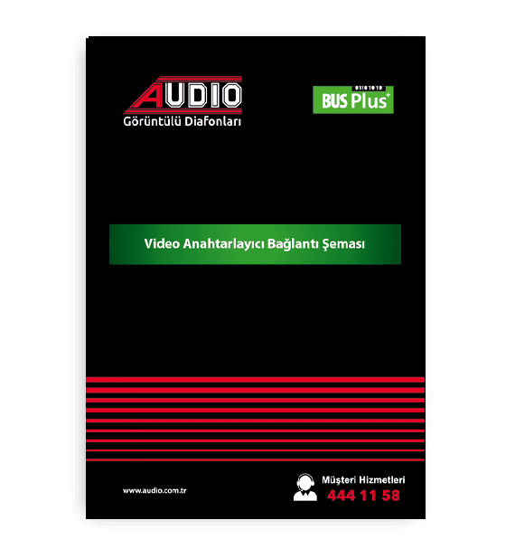 video anahtarlayıcı bağlantı şeması kapak